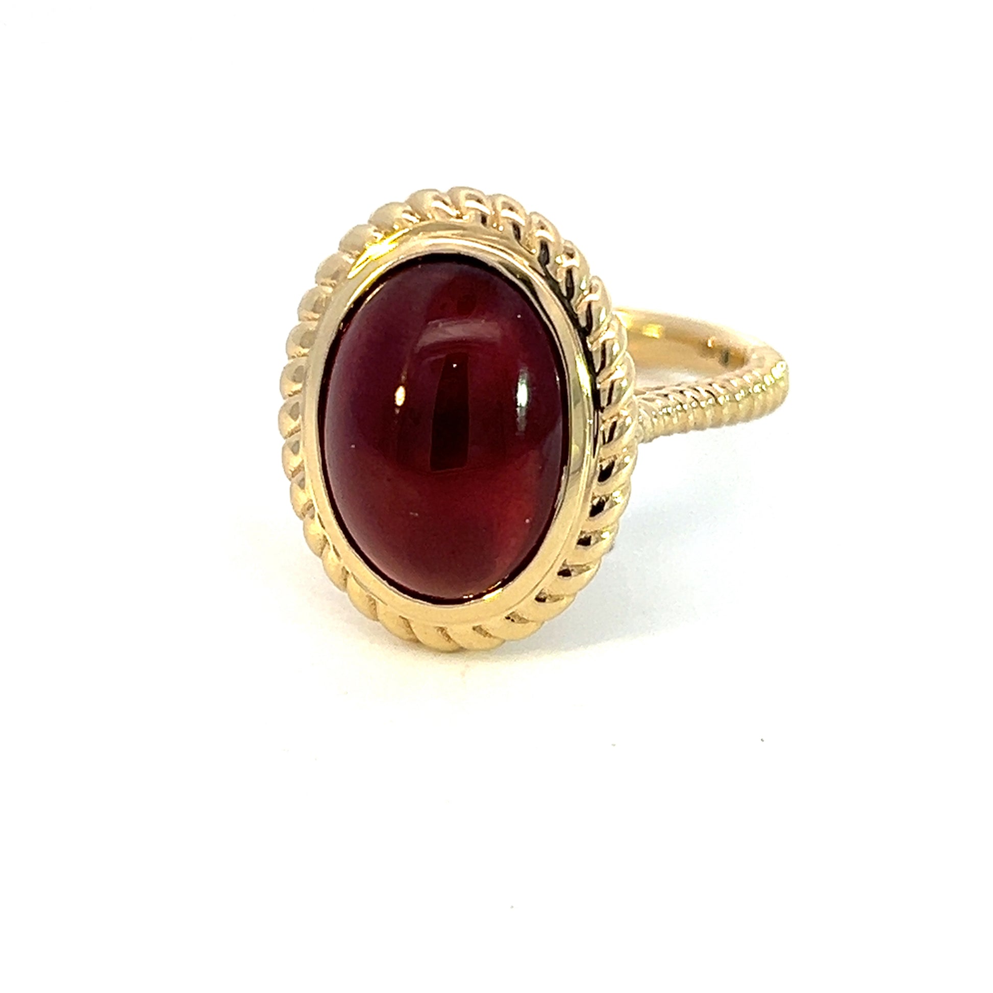 Natural Solitaire Spessartite Garnet Ring 6.5 14k Y Gold 8.08 Cts Certified $3,150 310586 - Certified Fine Jewelry