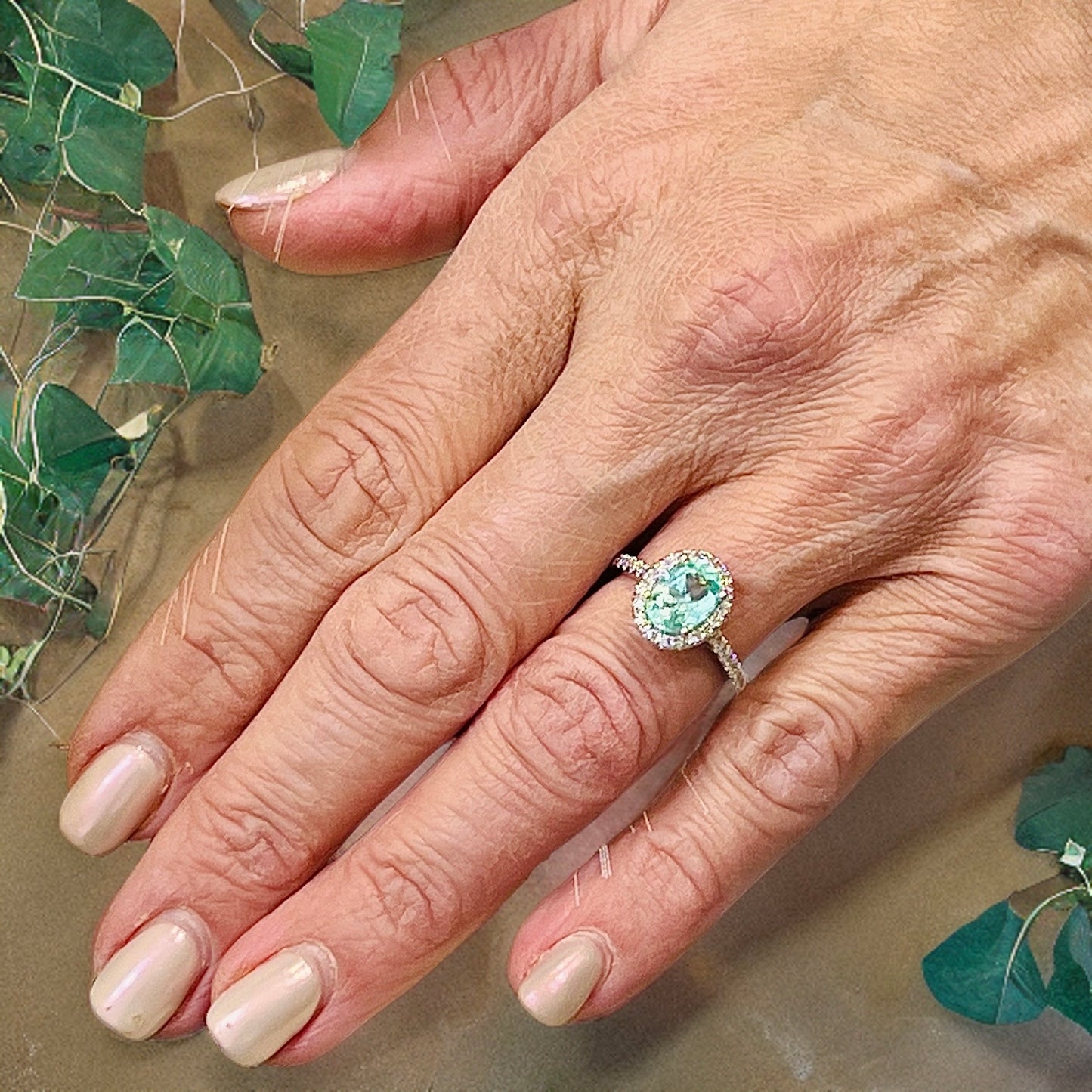 Natural Colombian Emerald Diamond Ring Size 6.5 14k W Gold 2.98 TCW Certified $6,790 218110 - Certified Fine Jewelry
