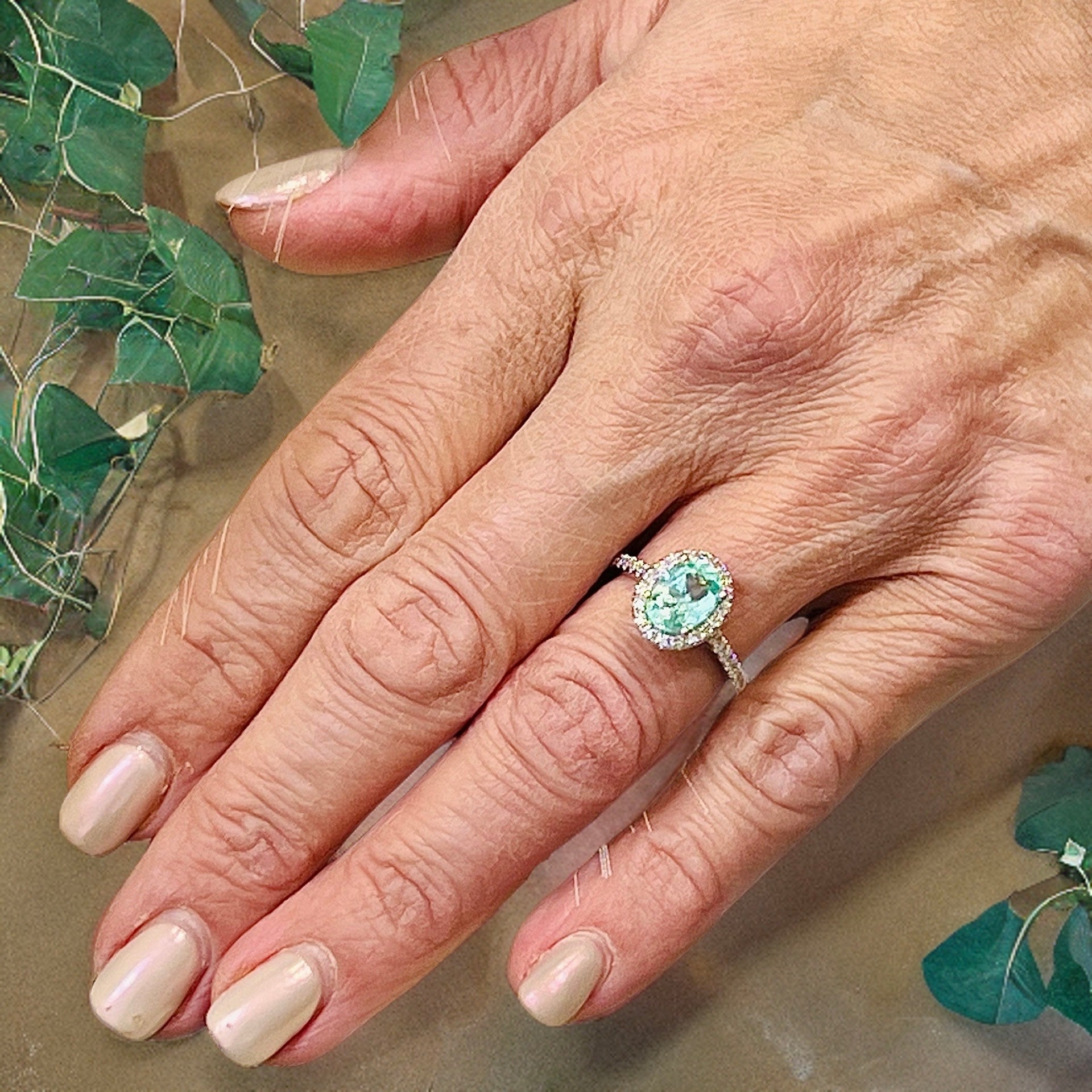Natural Colombian Emerald Diamond Ring Size 6.5 14k W Gold 2.98 TCW Certified $6,790 218110 - Certified Fine Jewelry