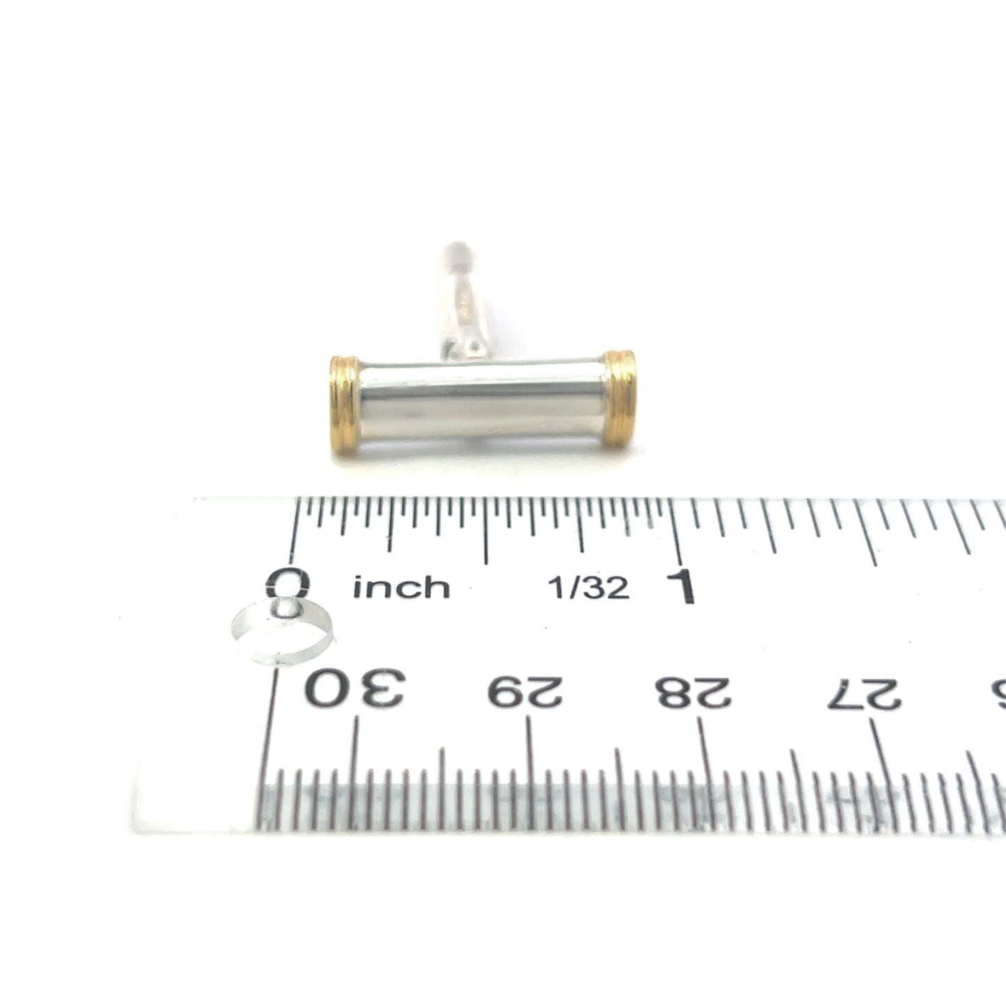 Tiffany & Co Cufflinks 18k Gold Sterling Silver Estate TIF898