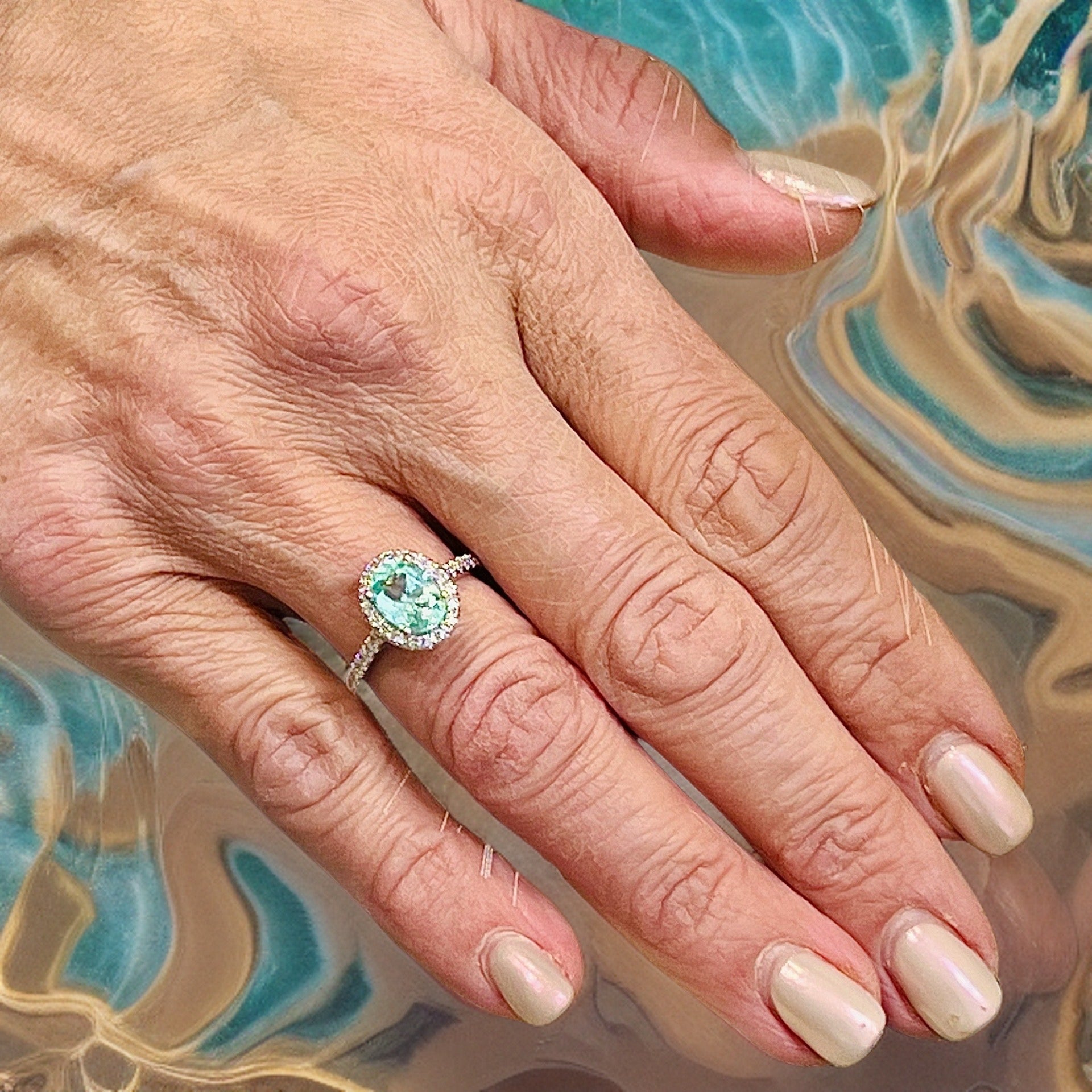 Natural Colombian Emerald Diamond Ring Size 6.5 14k W Gold 2.98 TCW Certified $6,790 218110 - Certified Fine Jewelry