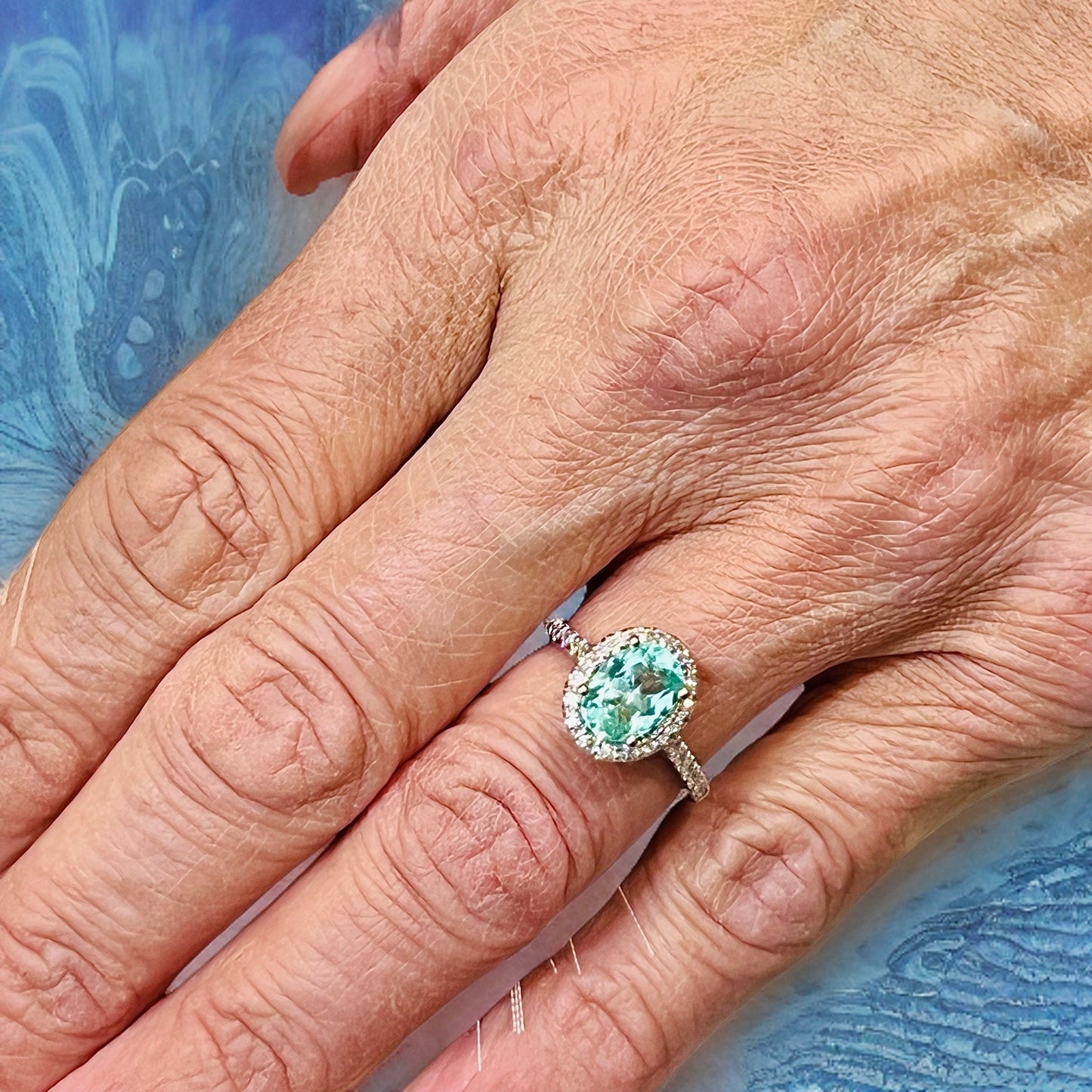 Natural Colombian Emerald Diamond Ring Size 6.5 14k W Gold 2.98 TCW Certified $6,790 218110 - Certified Fine Jewelry