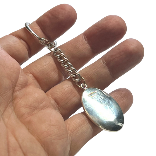 Tiffany & Co Estate Keychain Sterling Silver TIF643