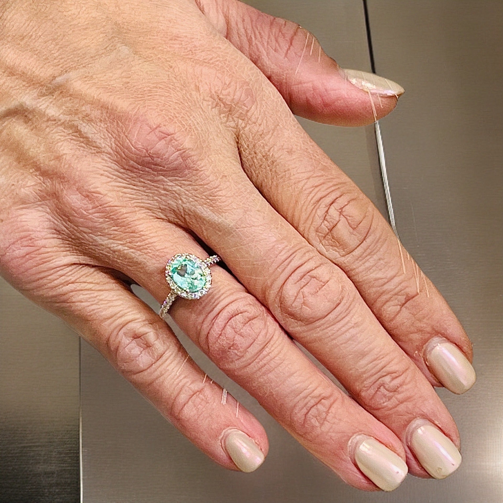 Natural Colombian Emerald Diamond Ring Size 6.5 14k W Gold 2.98 TCW Certified $6,790 218110 - Certified Fine Jewelry