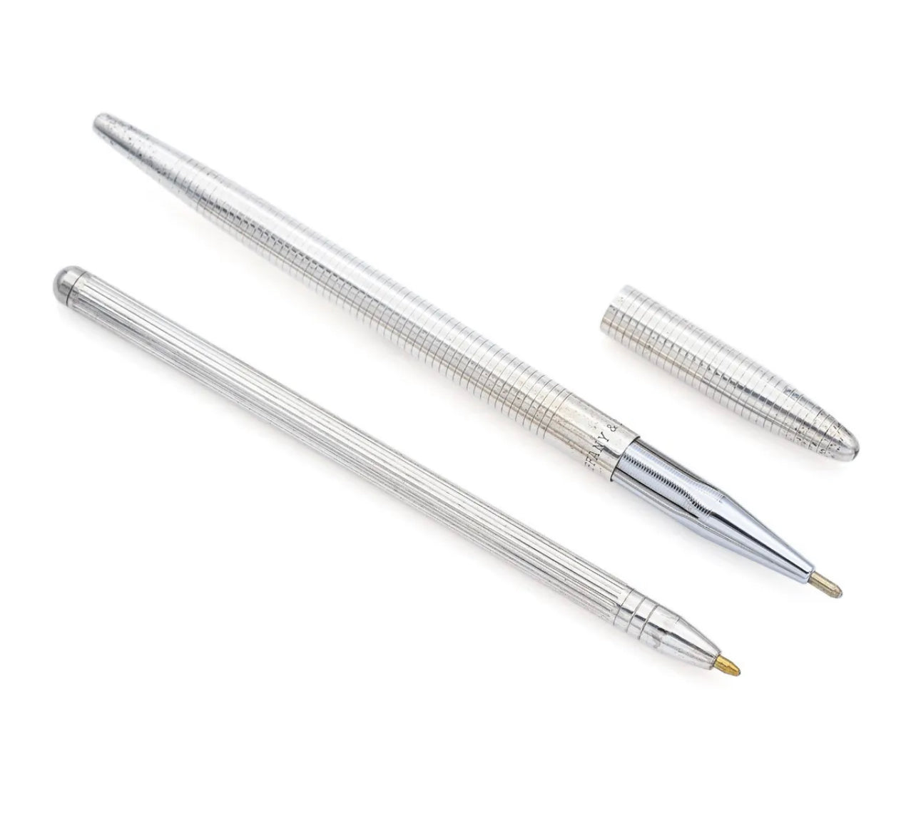 Tiffany & Co Estate Pen Set 1 Pen With Missing Cover Silver TIF430 - Certified Fine Jewelry