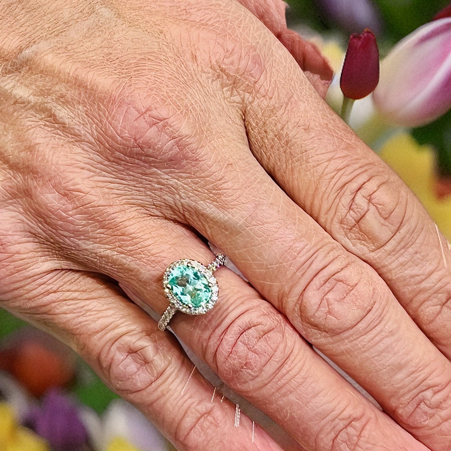 Natural Colombian Emerald Diamond Ring Size 6.5 14k W Gold 2.98 TCW Certified $6,790 218110 - Certified Fine Jewelry