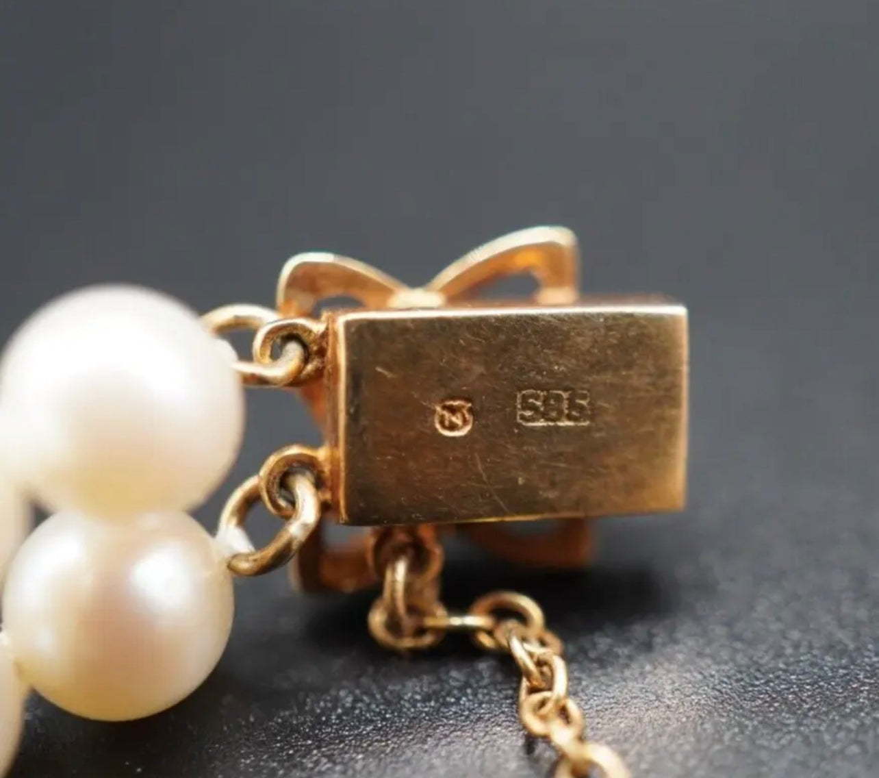 Mikimoto Estate Akoya Pearl Double Strand Bracelet 6.5" 14k Gold 5.5 mm M308 - Certified Fine Jewelry