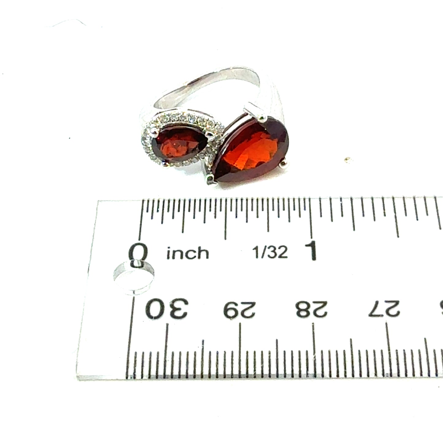 Natural Garnet Diamond Ring Size 6.5 14k Gold 8.34 TCW Certified $5,950 601213