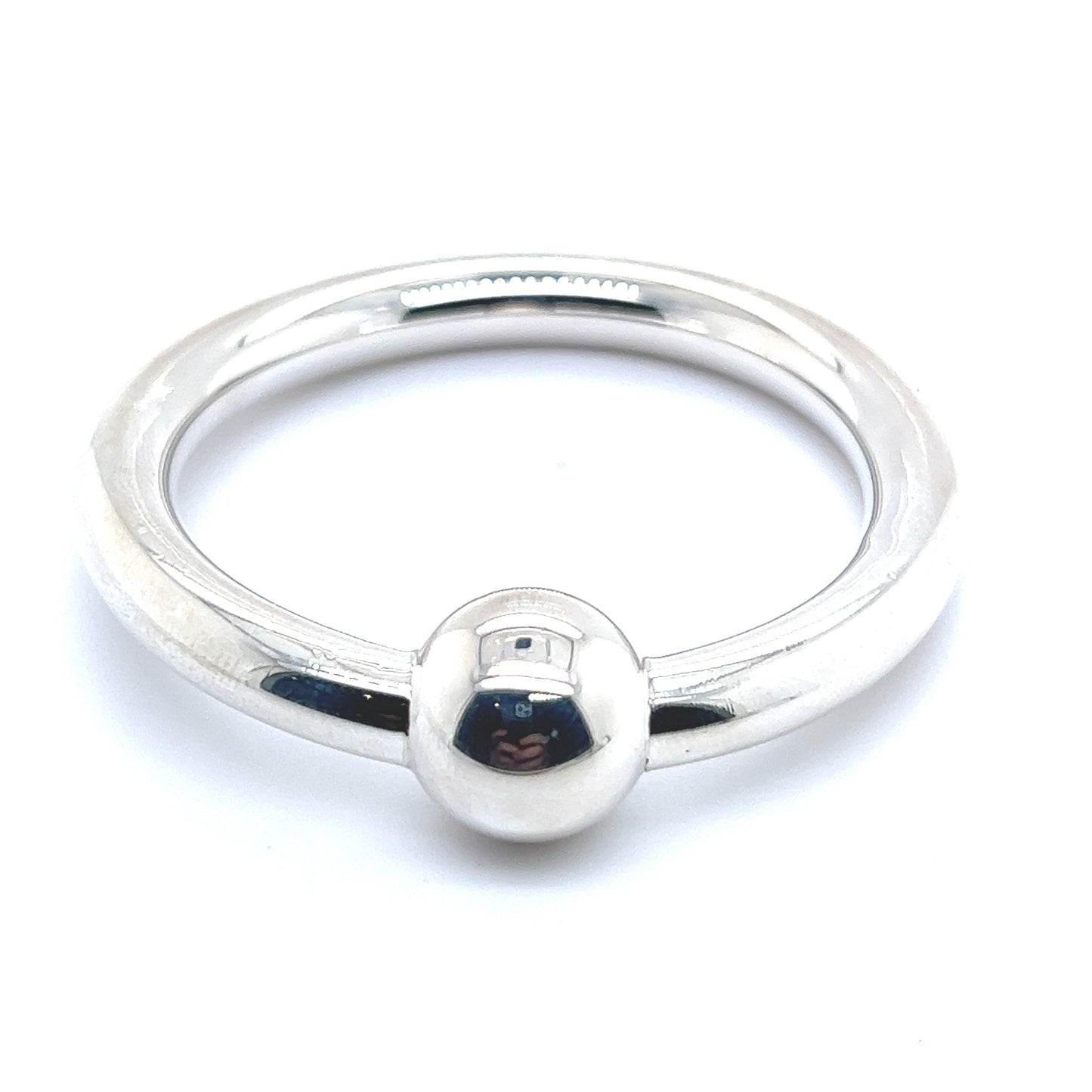 Tiffany & Co Estate Baby Rattle 2" Wide Silver TIF446 - Certified Fine Jewelry