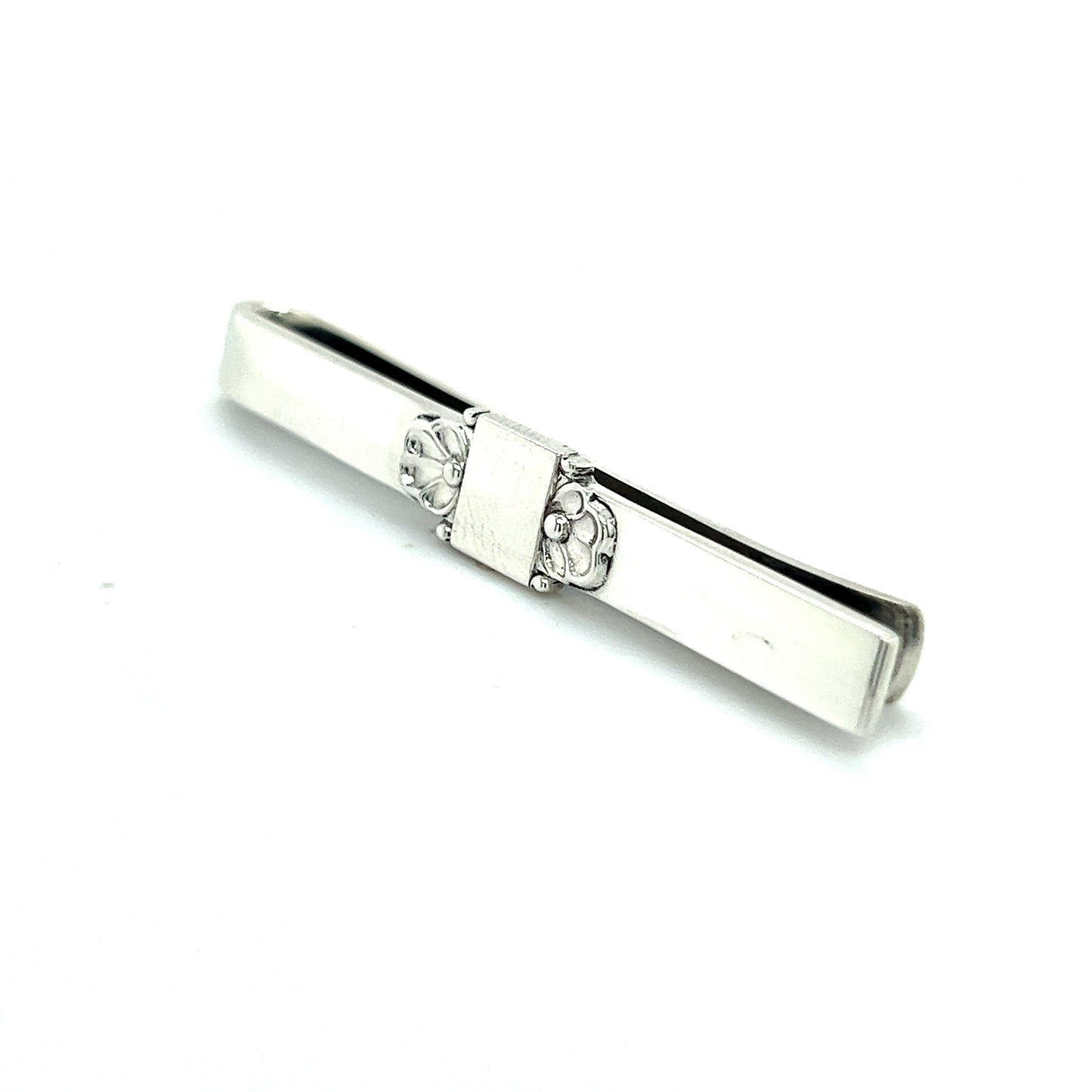Georg Jensen Estate Mens Tie Bar 2.5" Silver GJ19 - Certified Fine Jewelry