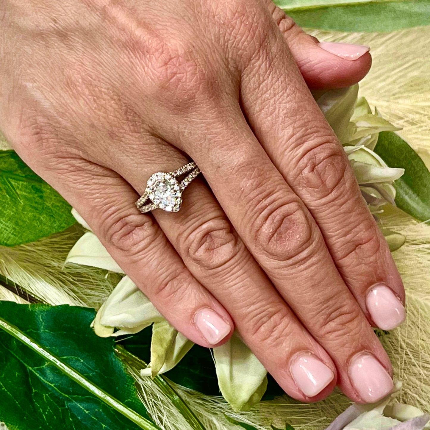 Pear Shape Diamond Engagement Ring 14k Gold 1.38 TCW Certified $5,490 121439 - Certified Fine Jewelry