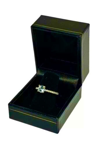 Diamond Aquamarine Ring 18k Gold 1.08 TCW Certified $1,800 822592 - Certified Fine Jewelry