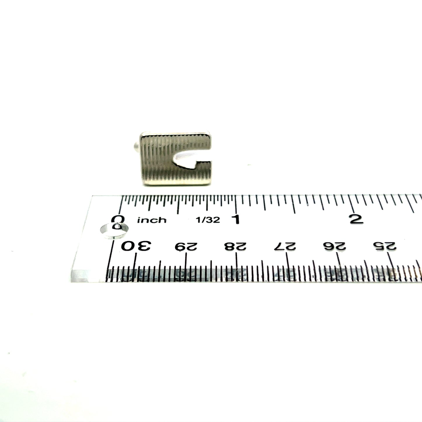 Gucci Estate Mens Cufflinks Sterling Silver G38