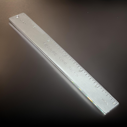 Tiffany & Co Estate Ruler 6" Sterling Silver TIF632