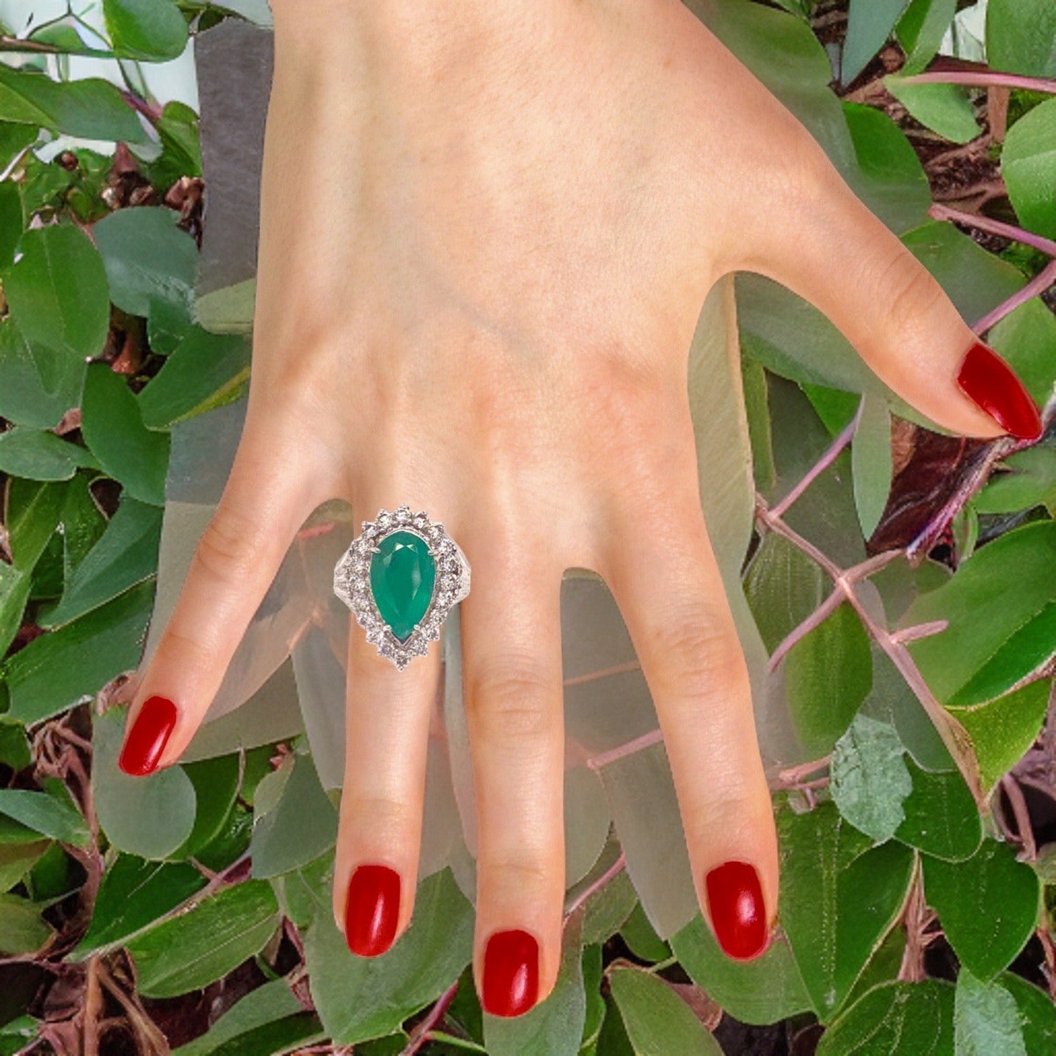 Diamond Emerald Ring 7.50 TCW 18 KT GIA Certified $8,950 915169 - Certified Fine Jewelry