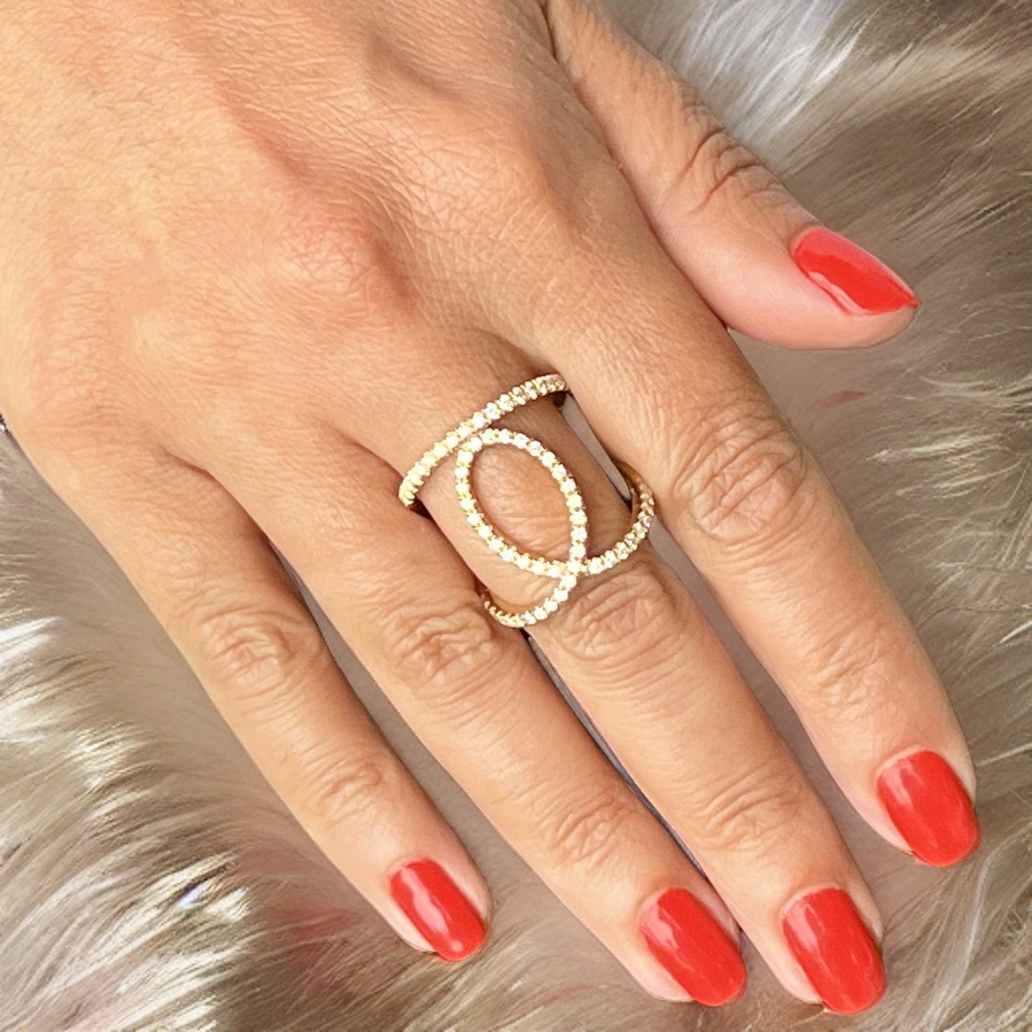 Diamond Ring Size 9.25 14k Gold 0.85 TCW 7.02 Grams Certified $5,950 215418 - Certified Fine Jewelry