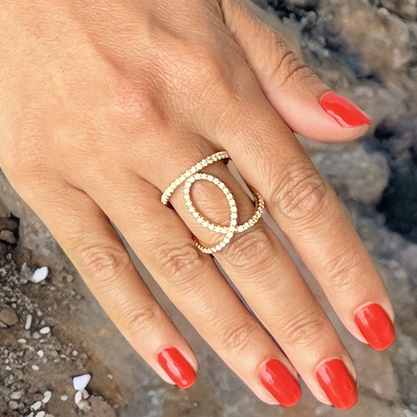 Diamond Ring Size 9.25 14k Gold 0.85 TCW 7.02 Grams Certified $5,950 215418 - Certified Fine Jewelry