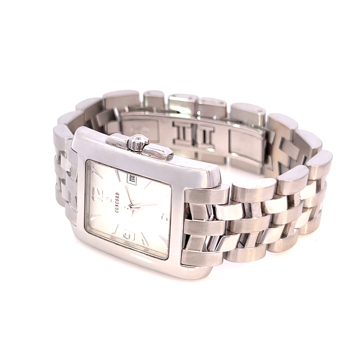 Concord Estate Unisex Wristwatch 6.5" Stainless Steel 18 mm C5