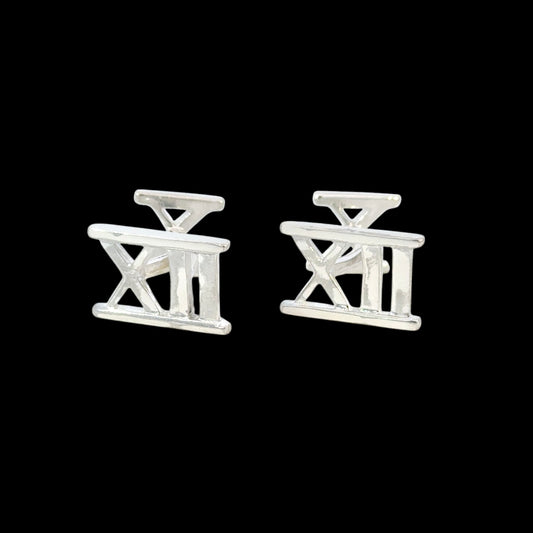 Tiffany & Co Estate Cufflinks Sterling Silver 6.20 Grams TIF855