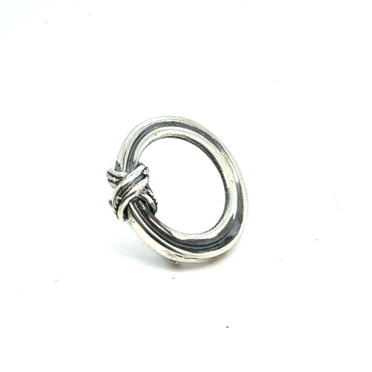 Tiffany & Co Estate Signature Series Brooch Sterling Silver TIF956