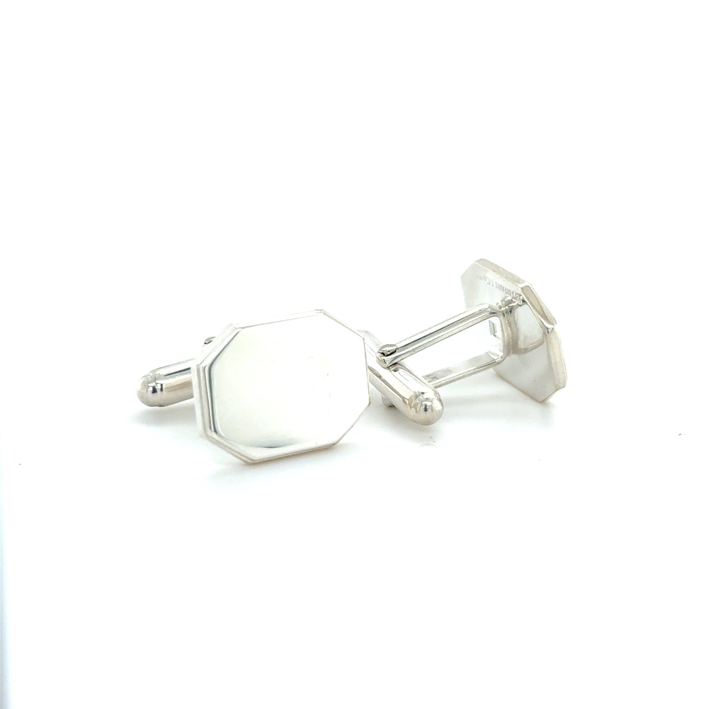 Tiffany & Co Cufflinks Sterling Silver Estate TIF901