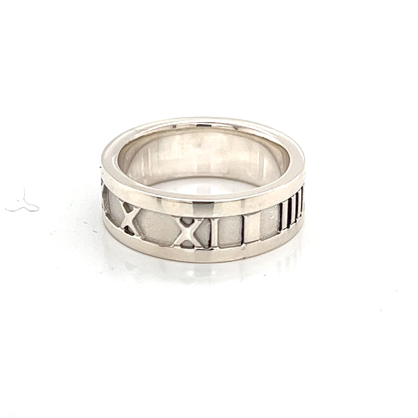 Tiffany & Co Estate Sterling Silver Ring Size 4.25, 5.2 Grams TIF182 - Certified Fine Jewelry
