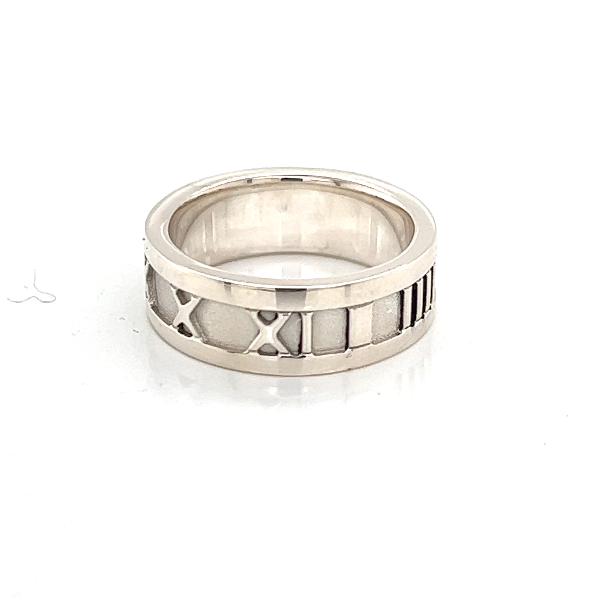 Tiffany & Co Estate Sterling Silver Ring Size 4.25, 5.2 Grams TIF182 - Certified Fine Jewelry