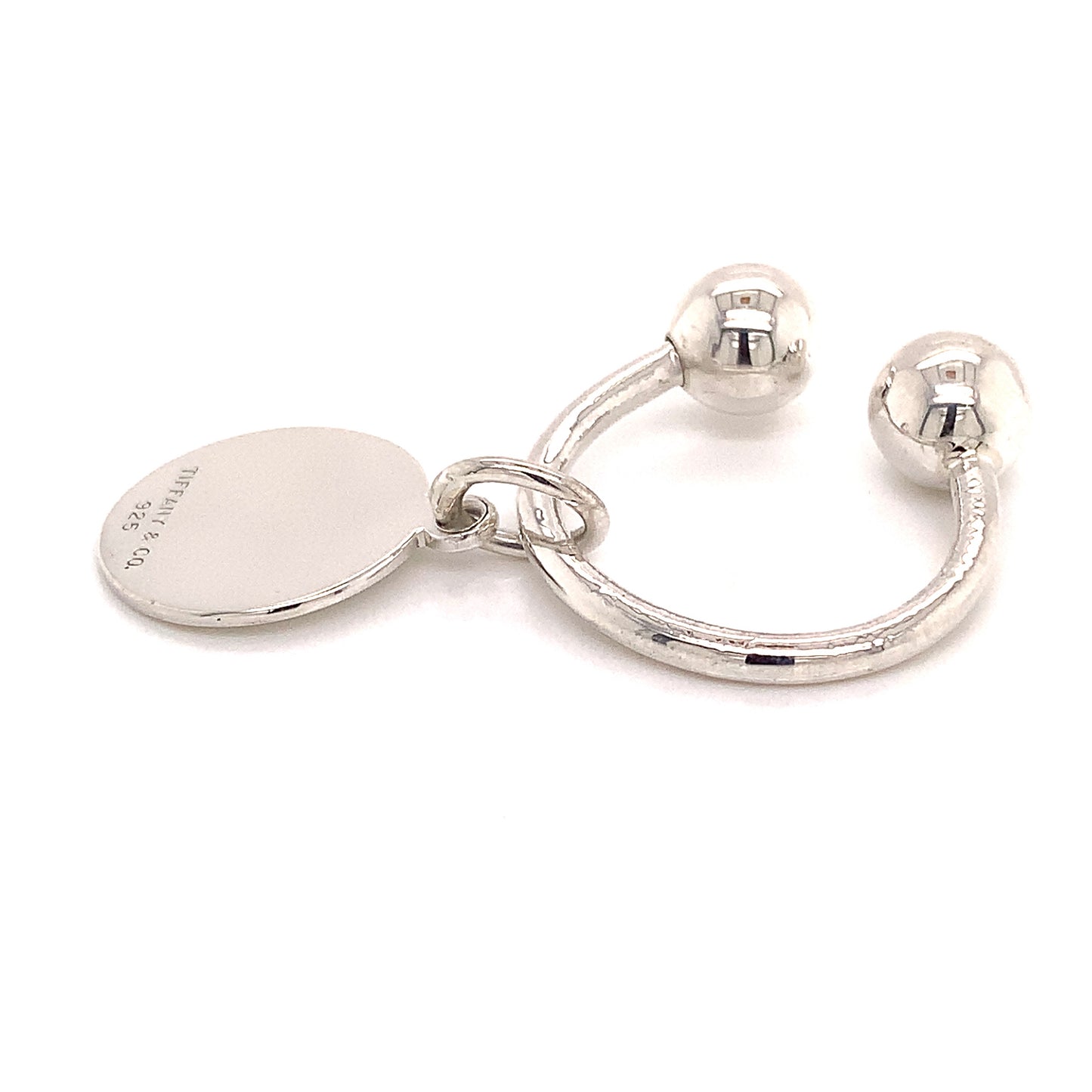 Tiffany & Co Estate Sterling Silver Keychain 9.2 Grams TIF147 - Certified Fine Jewelry