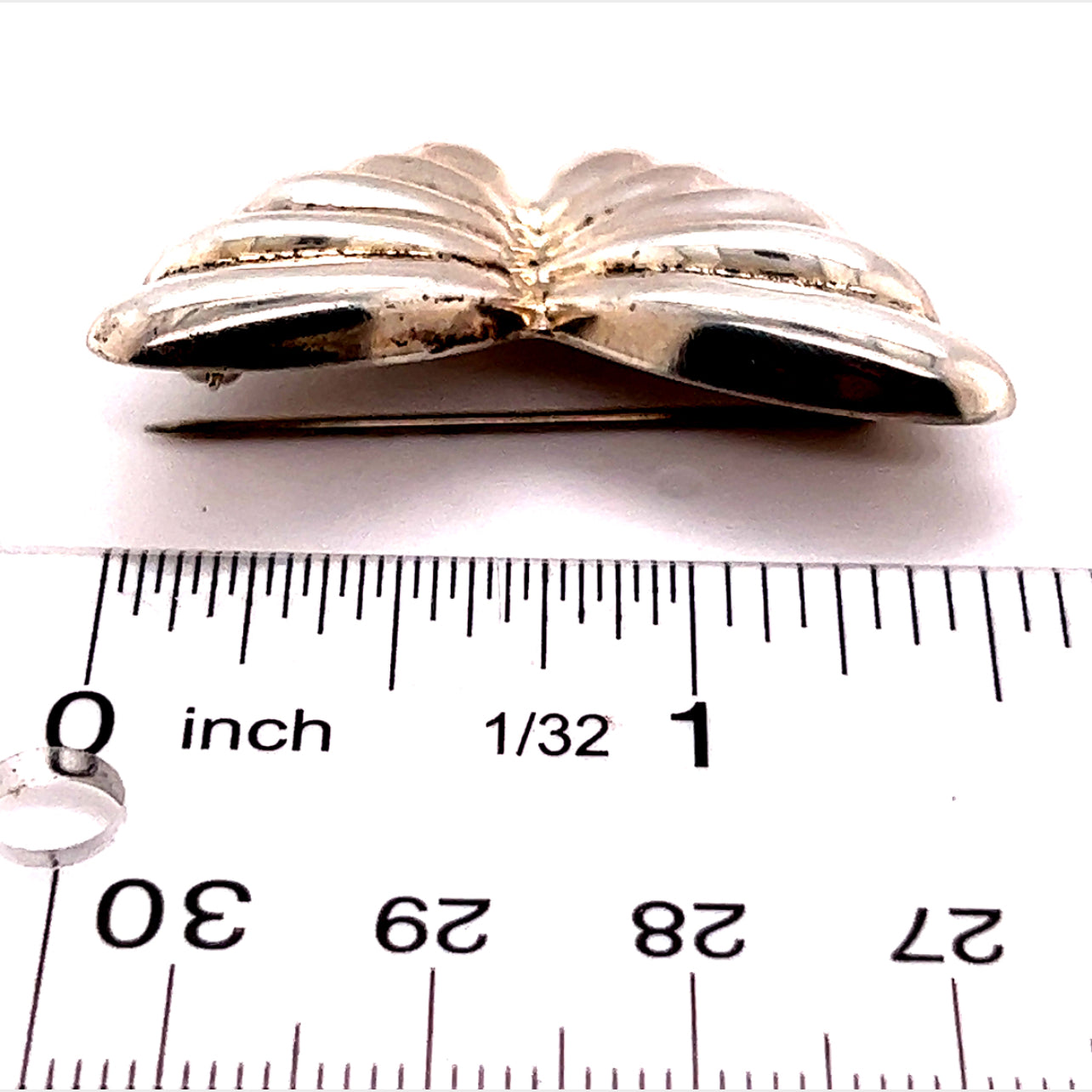 Tiffany & Co Estate Butterfly Brooch Sterling Silver 1.5" 10.3 Grams TIF344 - Certified Fine Jewelry