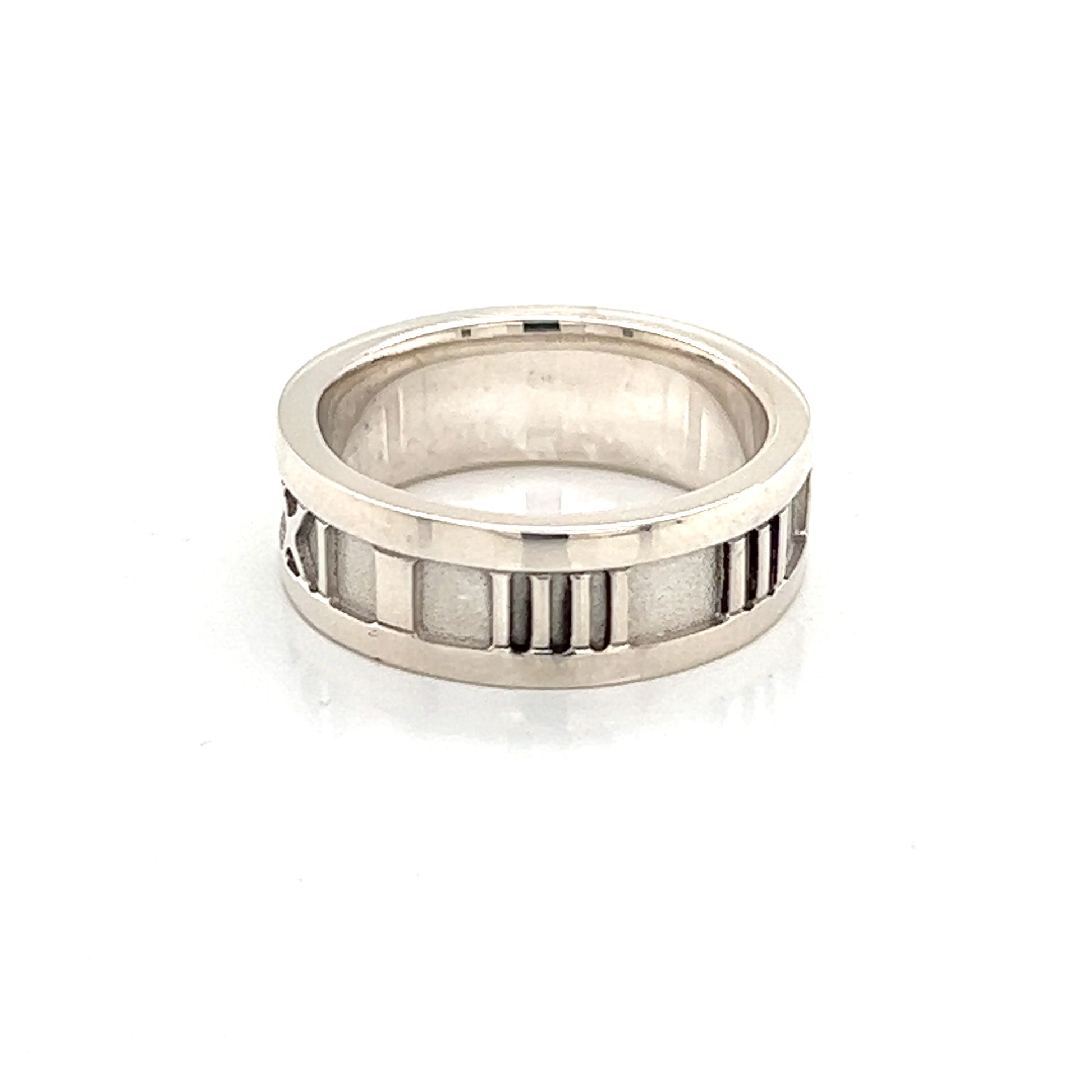 Tiffany & Co Estate Sterling Silver Ring Size 4.25, 5.2 Grams TIF182 - Certified Fine Jewelry