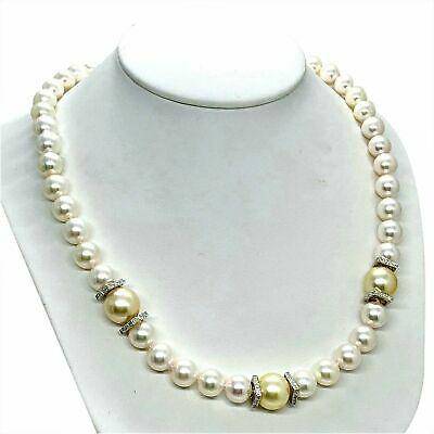 South Sea Akoya Pearl Necklace 14k Gold 11.60 mm 18" Certified $12,950 920745 - Certified Fine Jewelry