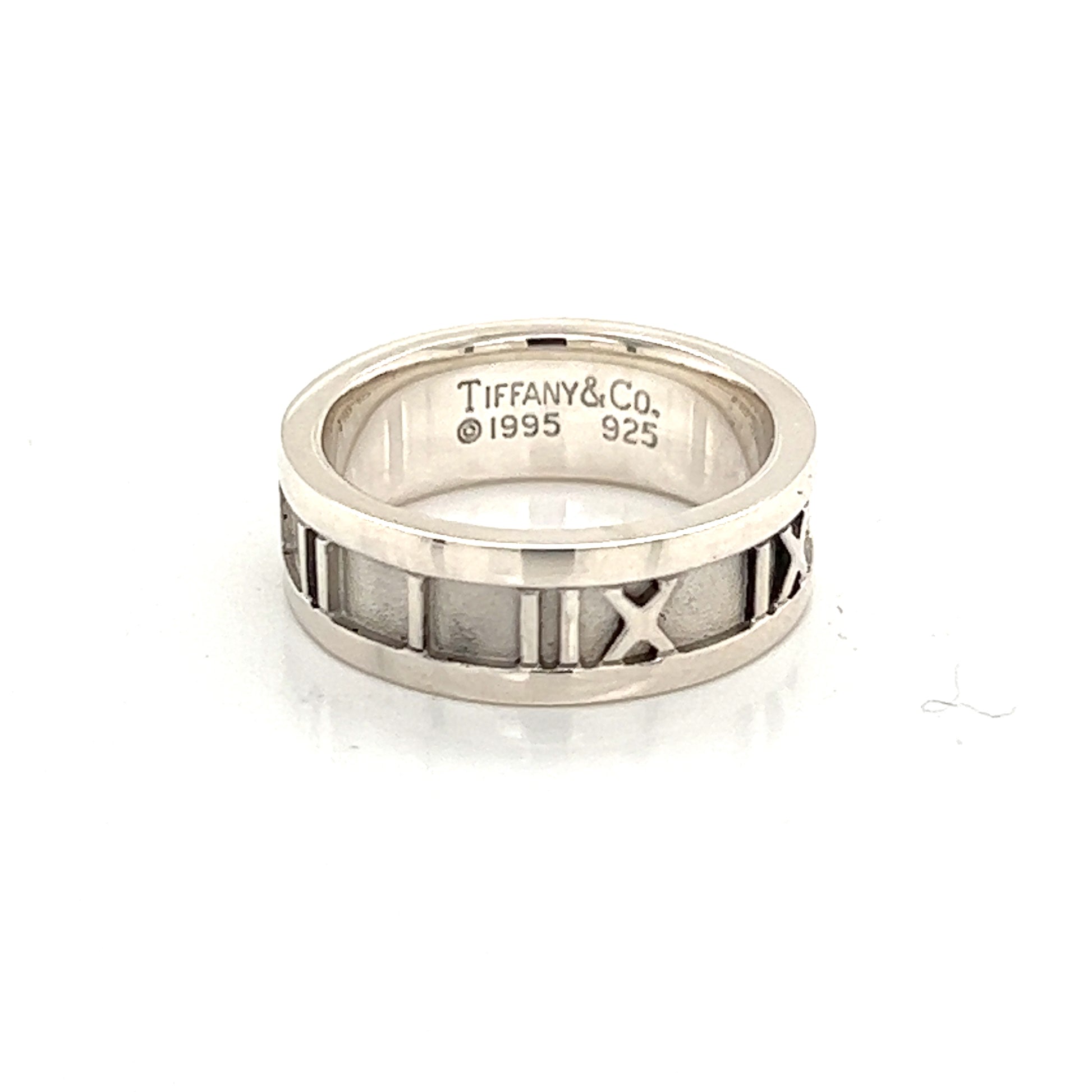Tiffany & Co Estate Sterling Silver Ring Size 4.25, 5.2 Grams TIF182 - Certified Fine Jewelry