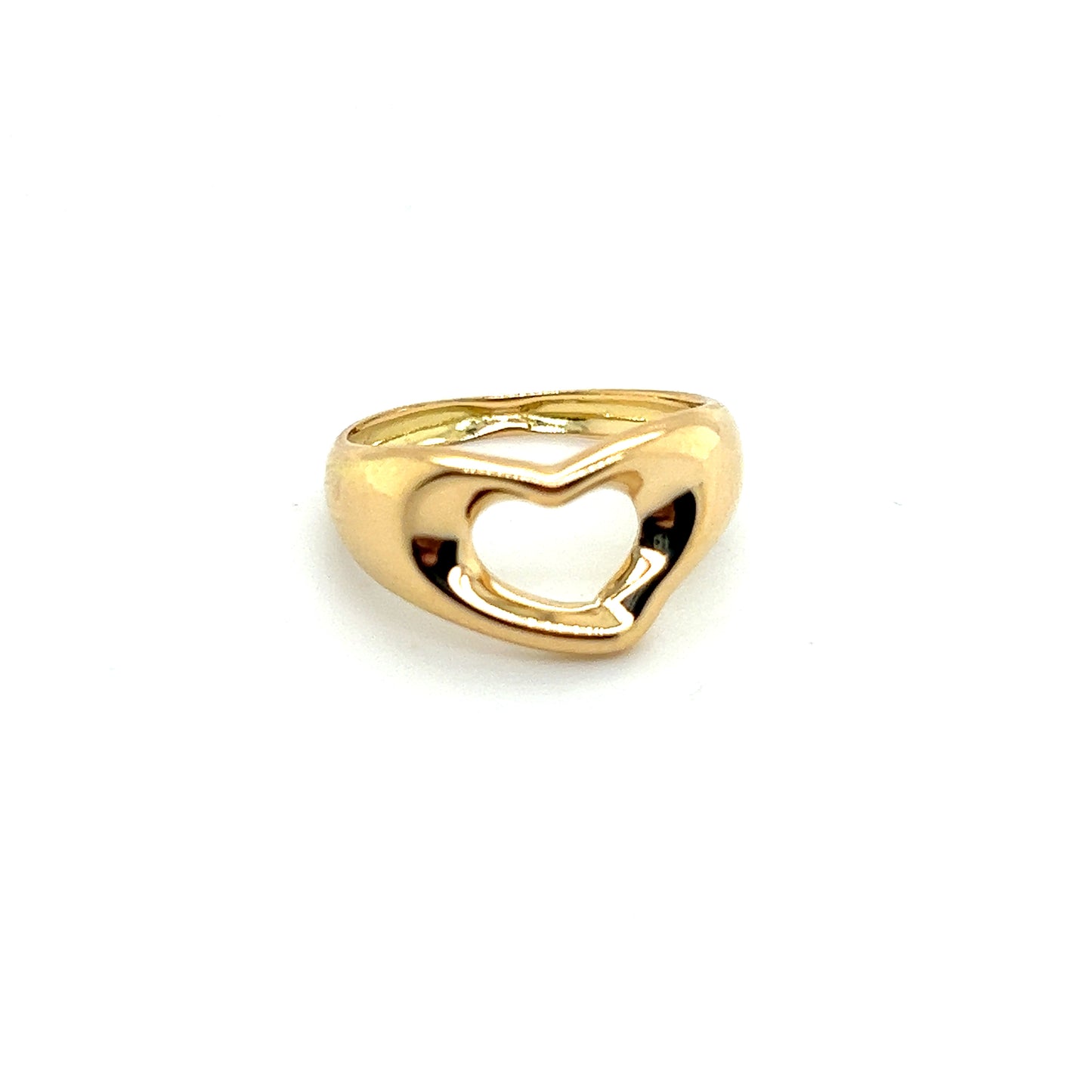 Tiffany & Co Estate Ring Size 4.25 18k Y Gold TIF327 - Certified Fine Jewelry