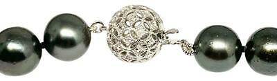 Diamond Tahitian Pearl 18k Gold Necklace 13.25 mm 17" Certified $24,500 914433 - Certified Fine Jewelry