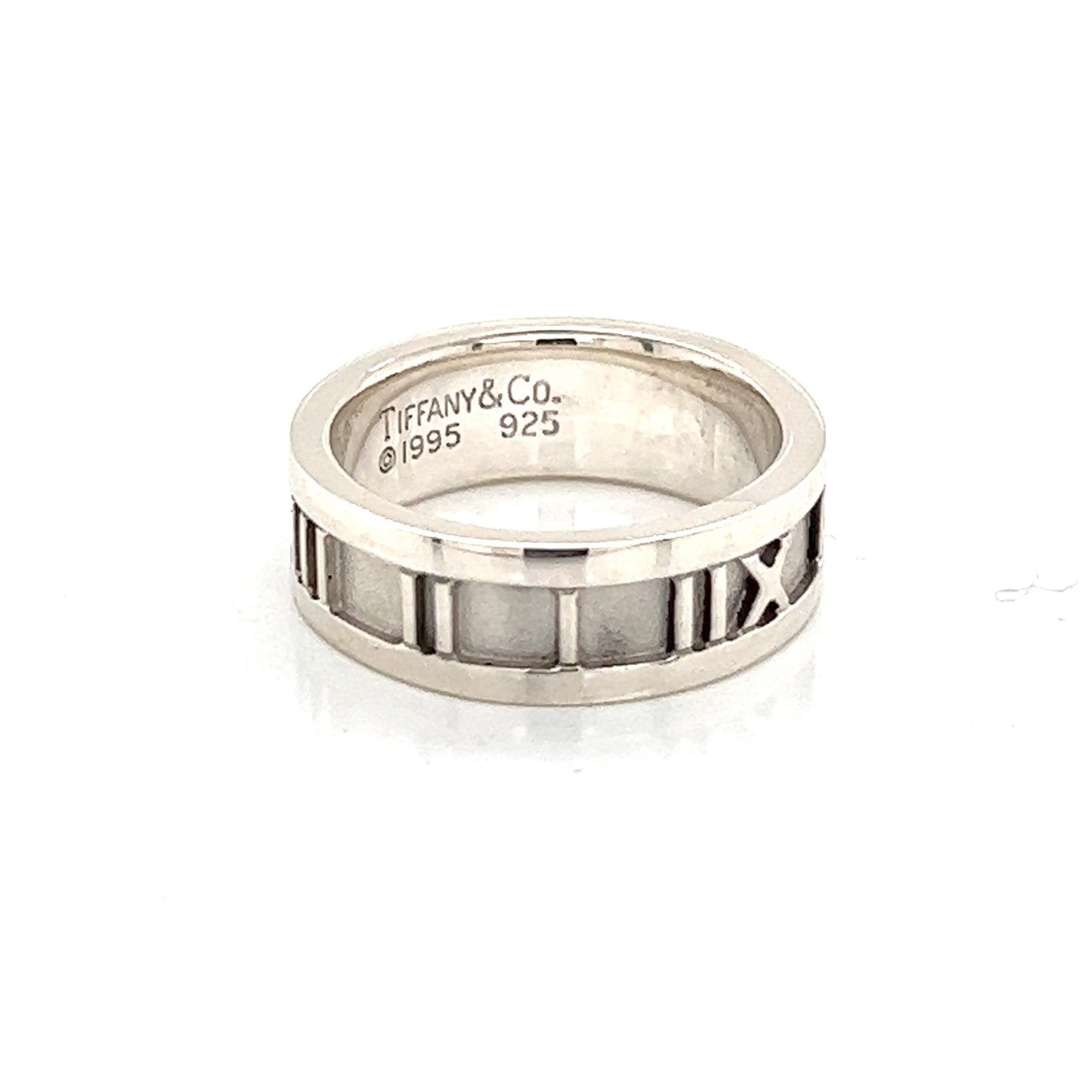 Tiffany & Co Estate Sterling Silver Ring Size 4.25, 5.2 Grams TIF182 - Certified Fine Jewelry