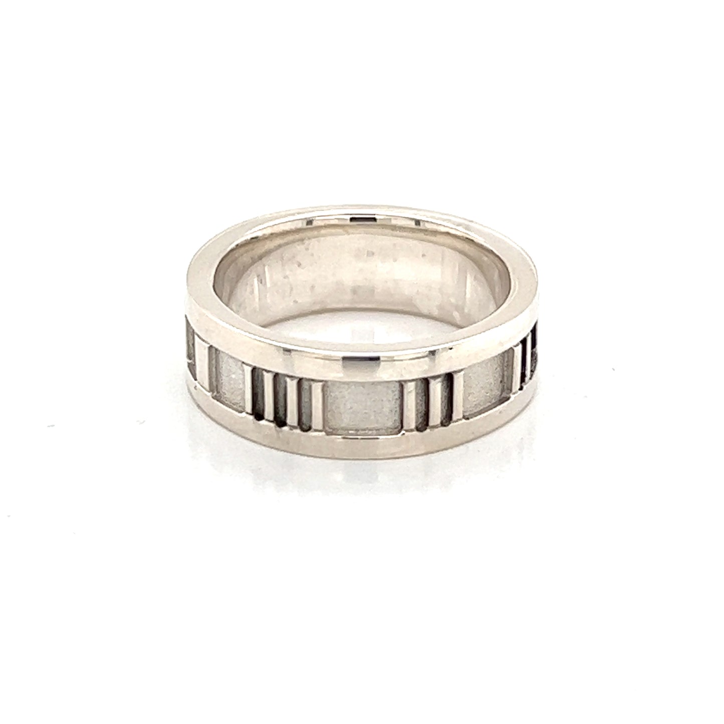 Tiffany & Co Estate Sterling Silver Ring Size 4.25, 5.2 Grams TIF182 - Certified Fine Jewelry