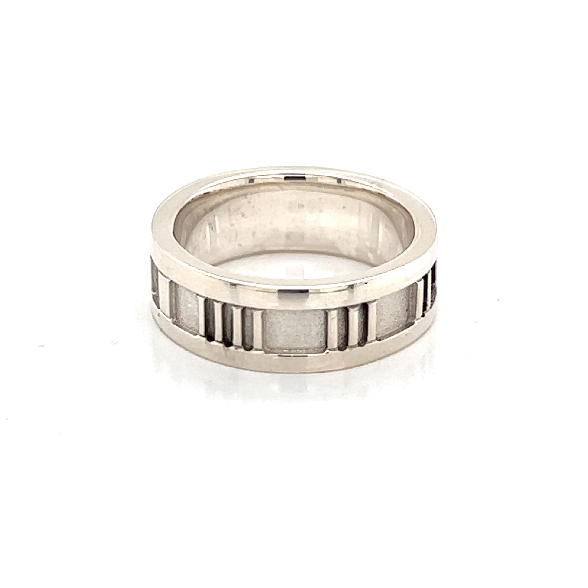 Tiffany & Co Estate Sterling Silver Ring Size 4.25, 5.2 Grams TIF182 - Certified Fine Jewelry