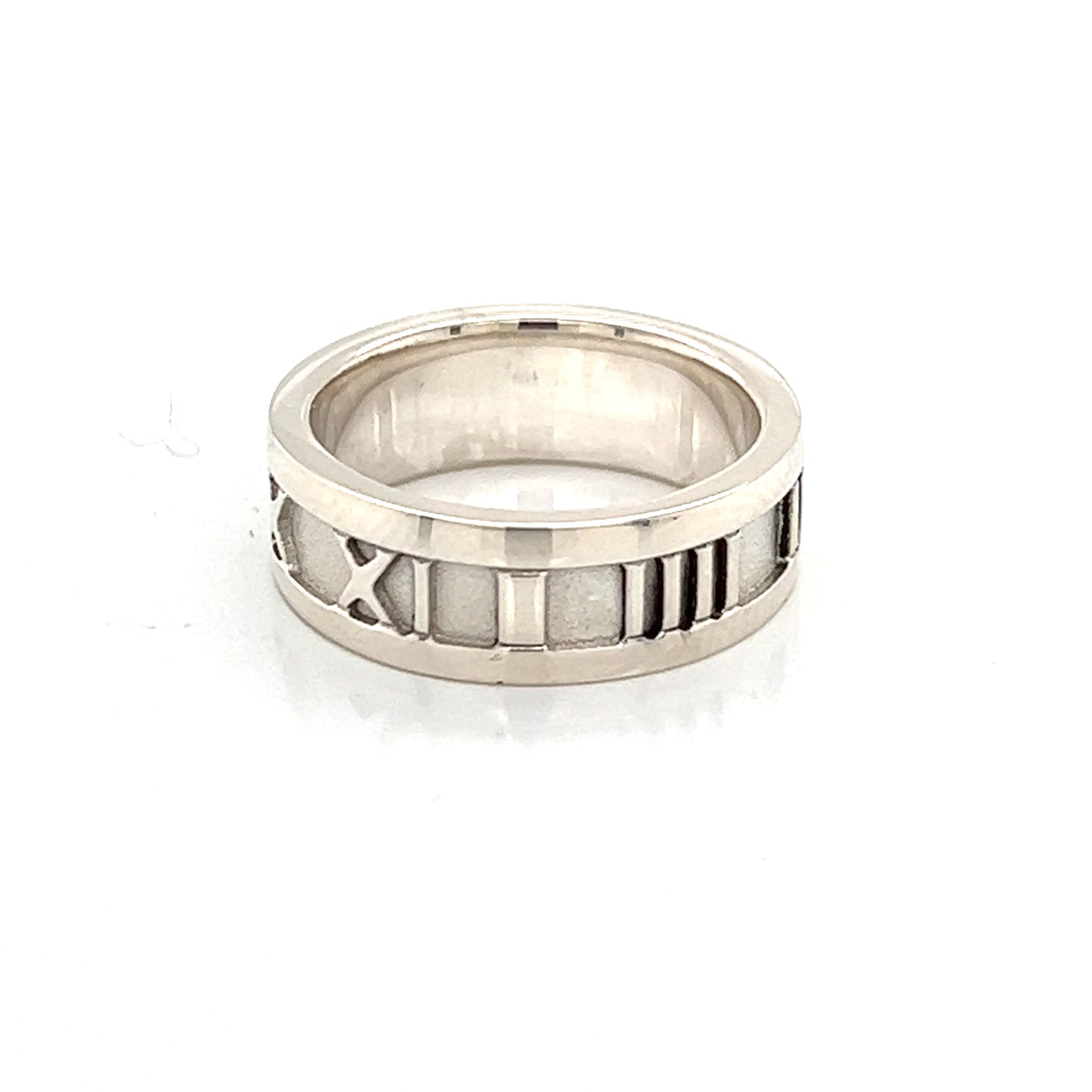 Tiffany & Co Estate Sterling Silver Ring Size 4.25, 5.2 Grams TIF182 - Certified Fine Jewelry