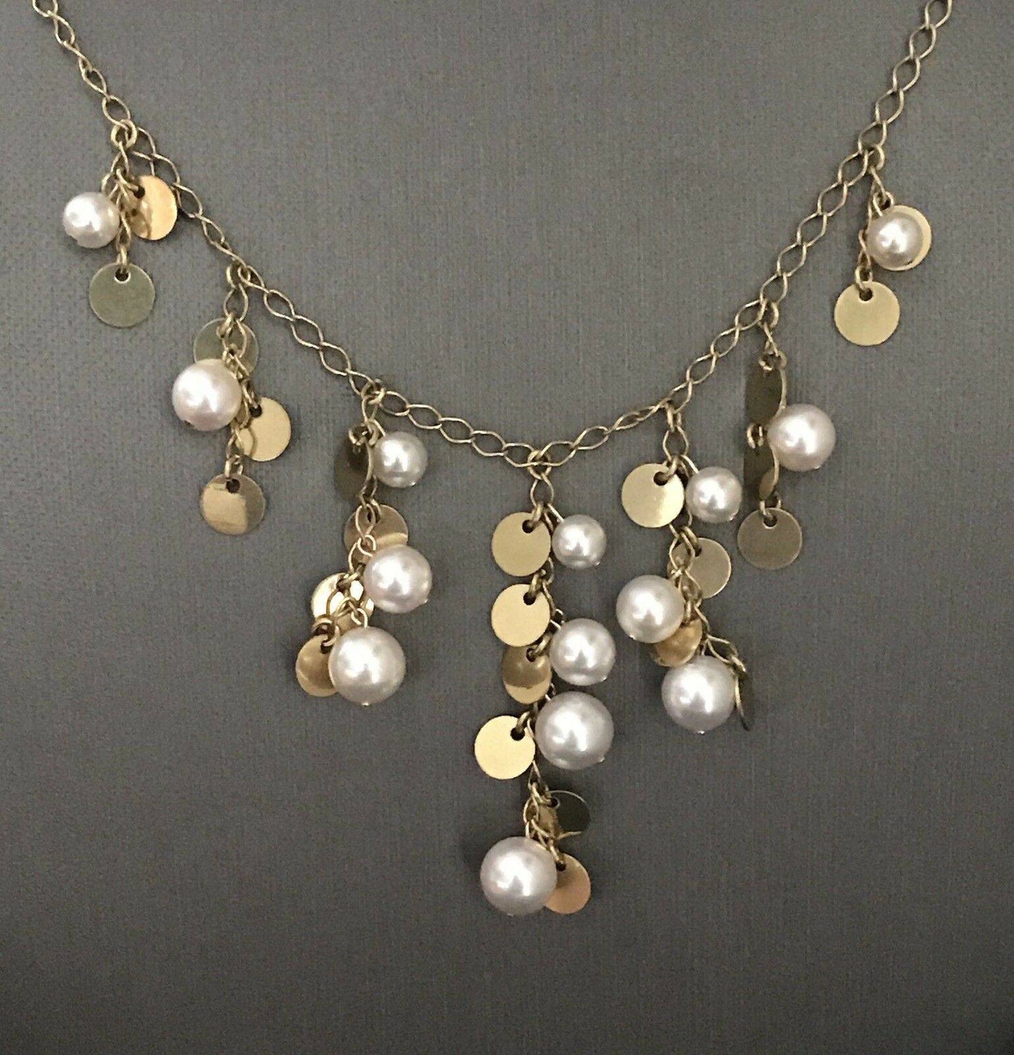 Akoya Pearl 14k Gold Necklace 8 mm 17" Italy Certified $3,950 817023 - Certified Fine Jewelry
