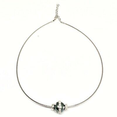 Diamond Tahitian Pearl Necklace 0.60 CT 14k Gold 13 mm 18" Certified $4,950 915320 - Certified Fine Jewelry