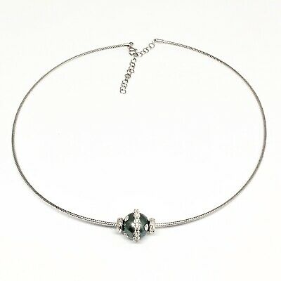 Diamond Tahitian Pearl Necklace 0.60 CT 14k Gold 13 mm 18" Certified $4,950 915320 - Certified Fine Jewelry