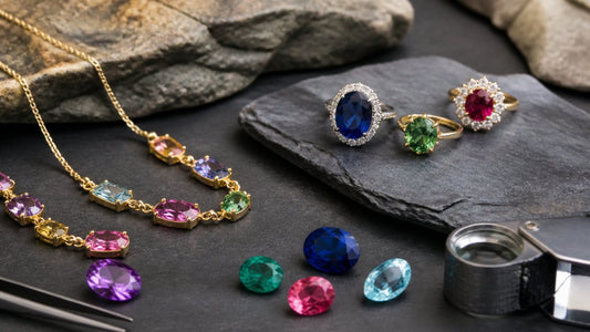 Rare Colored Gemstone Jewelry for Collectors