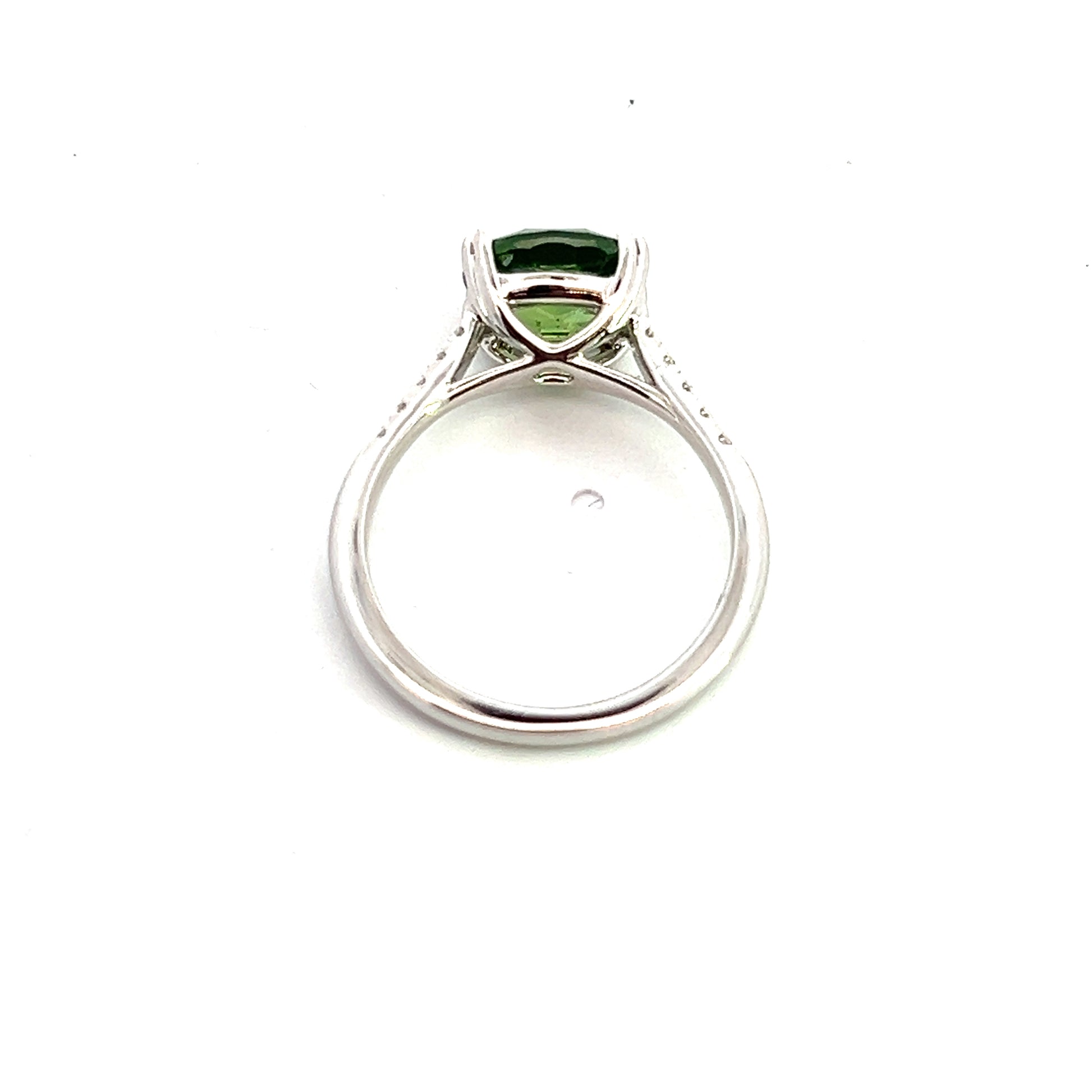 Natural Sapphire Diamond Ring 6.5 14k WG 2.89 TCW Certified $4,950 310999