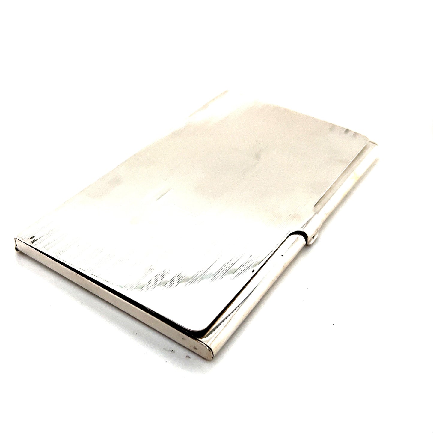 Tiffany & Co Estate Business Card Holder Sterling Silver 58.1 Grams TIF657