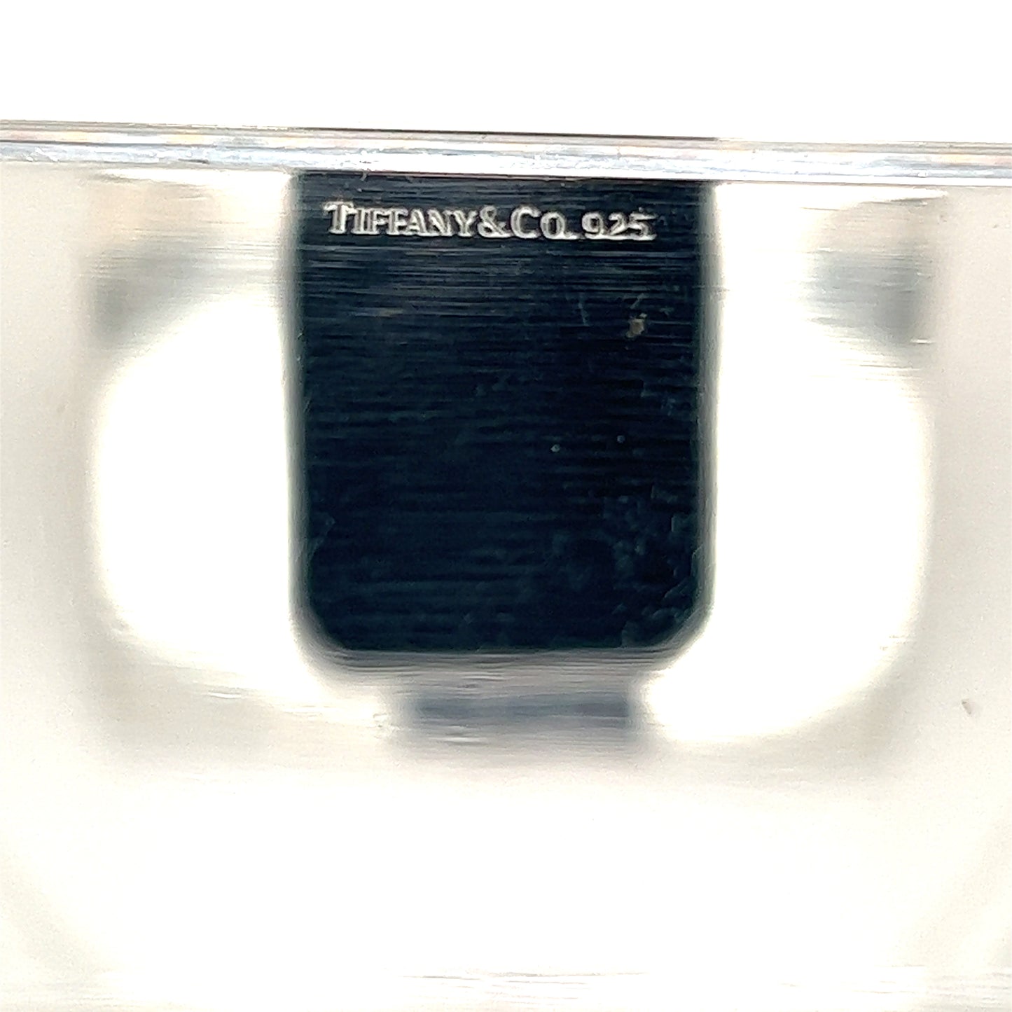 Tiffany & Co Estate Business Card Holder Sterling Silver 58.1 Grams TIF574