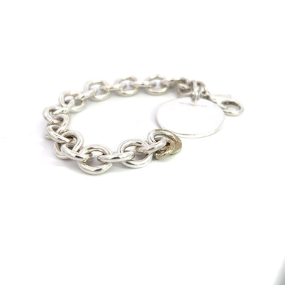 Tiffany & Co Estate Bracelet 6.75" Sterling Silver TIF526 - Certified Fine Jewelry