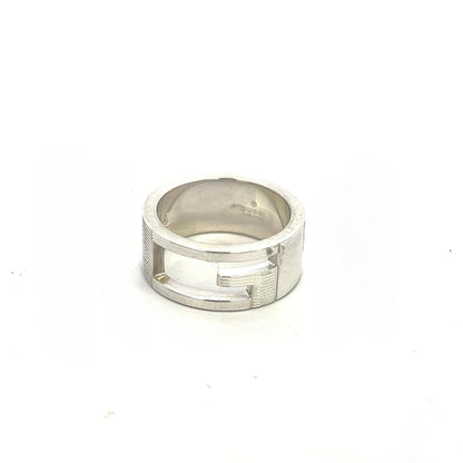 Gucci Estate Ring Size 5 Sterling Silver 8 mm G33