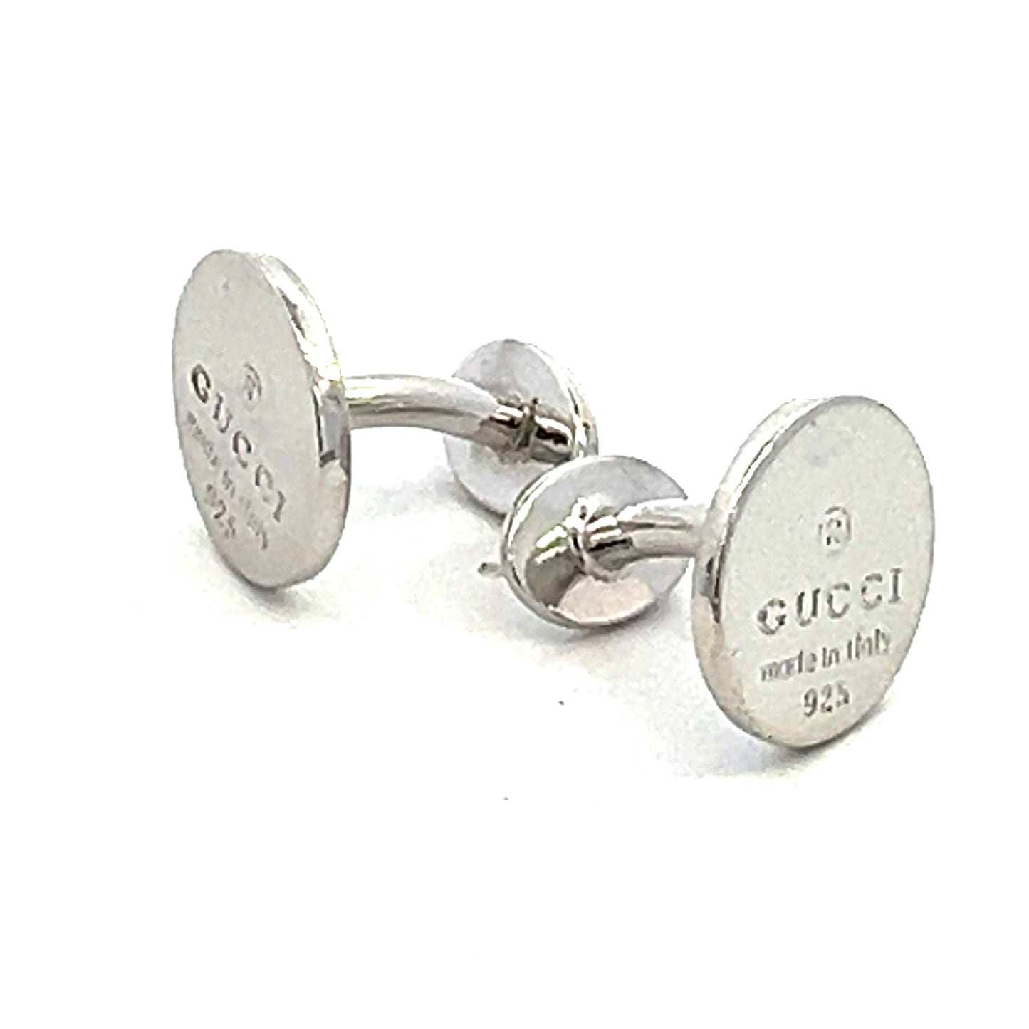 Gucci Estate Cufflinks Sterling Silver G31