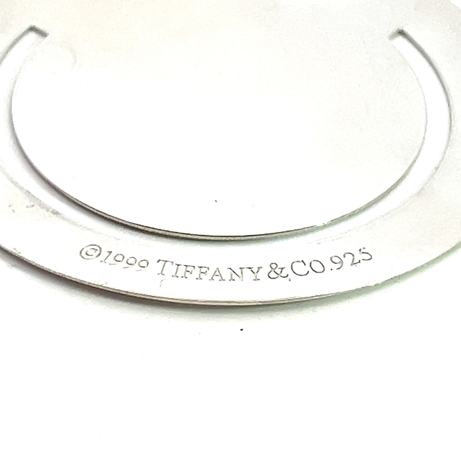 Tiffany & Co Estate Money Clip/Bookmark Sterling Silver TIF530