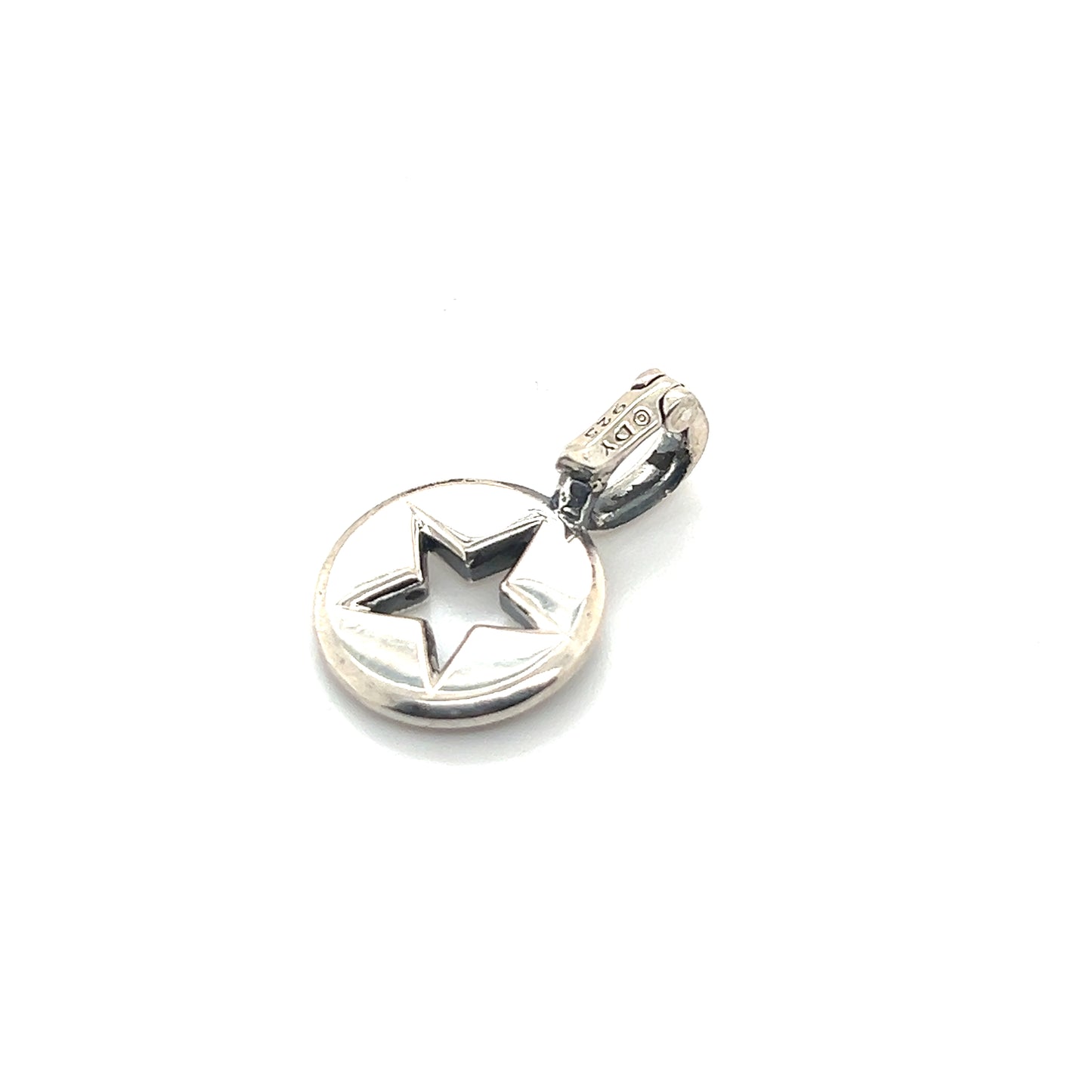 David Yurman Authentic Estate Star Pendant Silver DY463